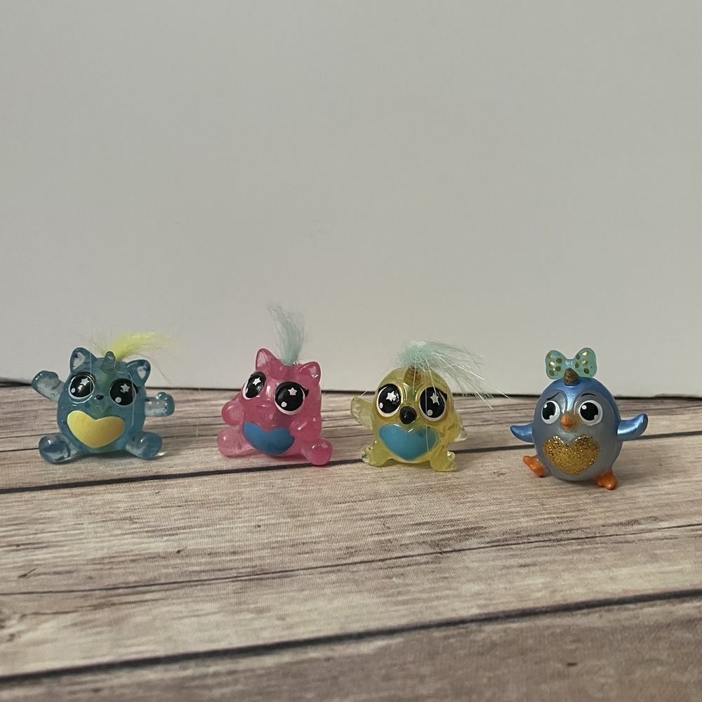 Lot Of 4 Rainbowcorns Unicorn Rescue Surprise By Zuru Set